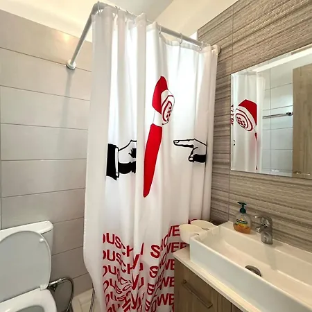 Top Floor Luxury 1bedroom With Sea View In Center 아파트 *